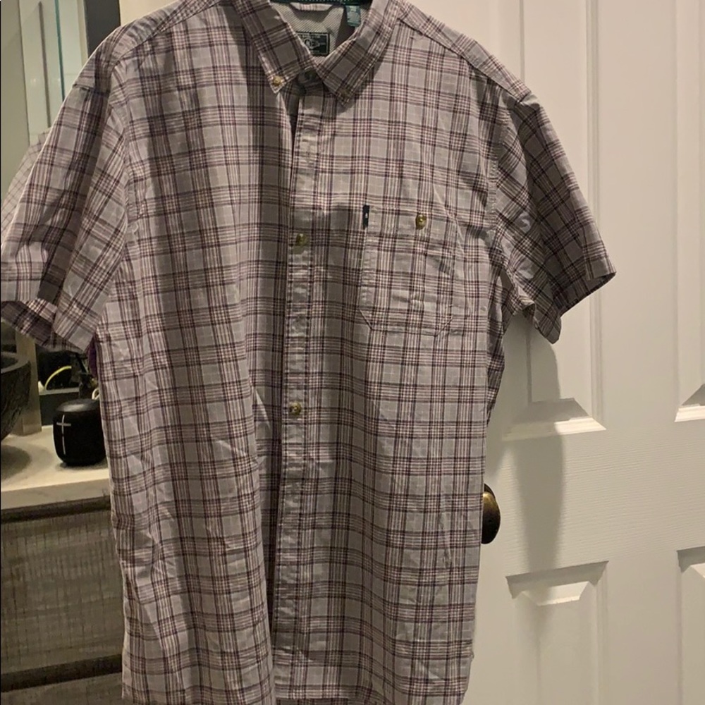 Business casual button up t-shirt